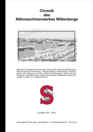 Broschüre "Chronik des Nähmaschinenwerkes Wittenberge"